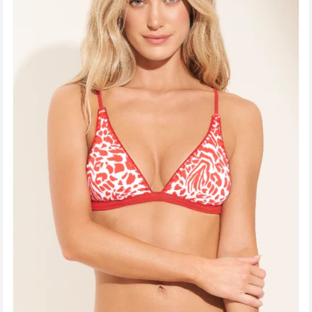 Maaji reversible red swim top. Matching bottoms on my page in size small.